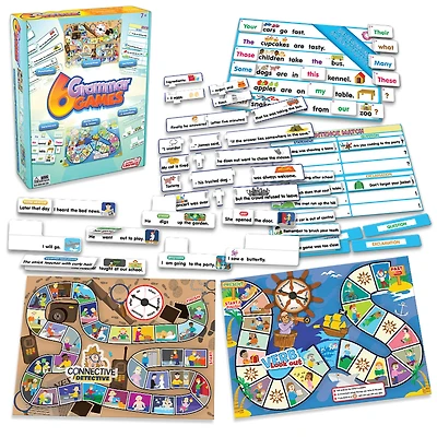 Junior Learning® 6 Grammar Games