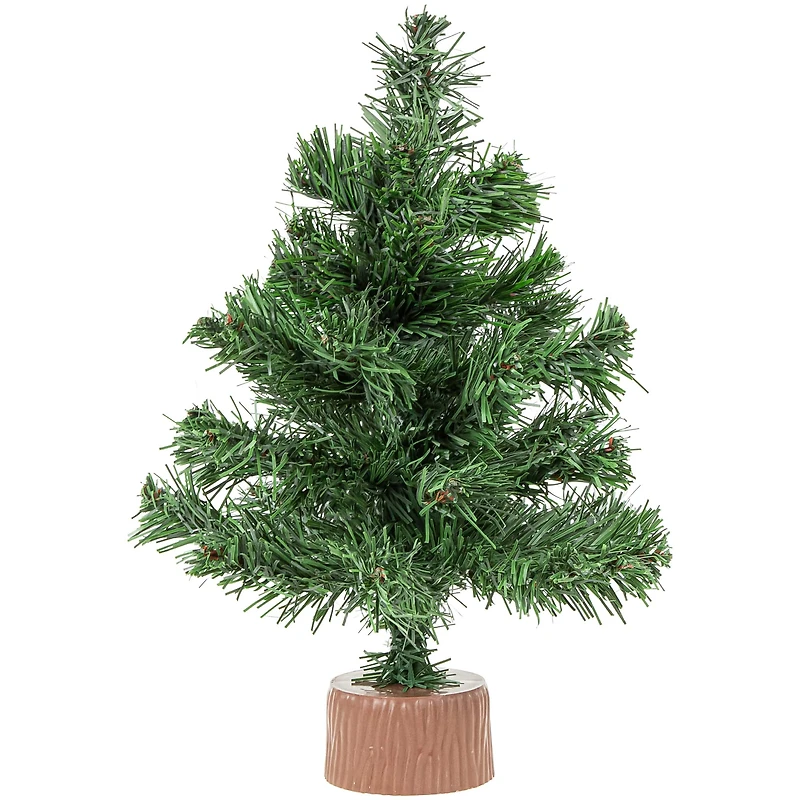 12" Unlit Mini Pine Full Artificial Christmas Tree