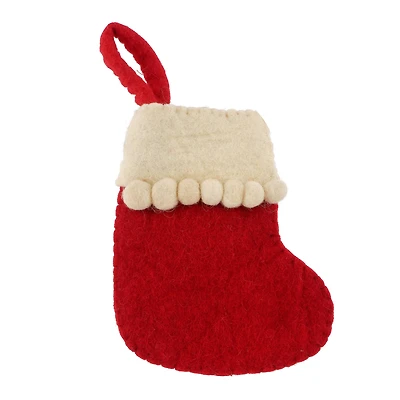 6" Red Mini Stocking by Ashland®
