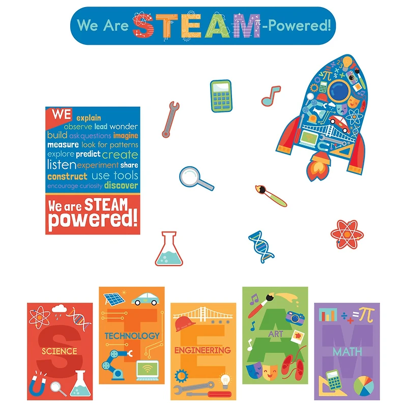 Carson Dellosa Education® STEAM Bulletin Board Set