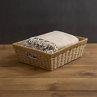 Simplify Large Dutch Weave Shelf Storage Basket