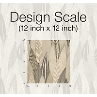 Roommates Fern & Feathers Peel & Stick Wallpaper