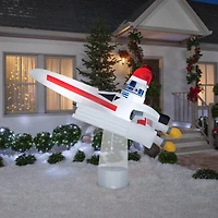 6ft. Airblown® Inflatable Star Wars X-Wing with R2-D2