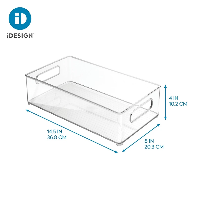 iDesign Plastic Storage Bin