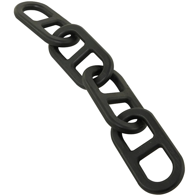 CosmoLiving by Cosmopolitan Wood Chain Sculpture Set