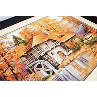 Luca-S Autumn Landscape Counted Cross Stitch Kit