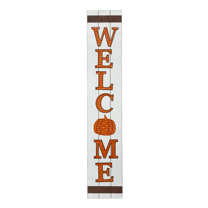 Glitzhome® 42" Fall Wooden Welcome Porch Sign