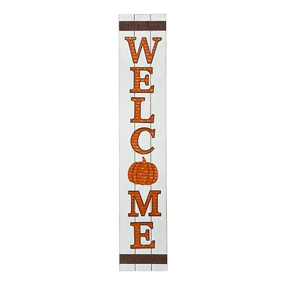 Glitzhome® 42" Fall Wooden Welcome Porch Sign