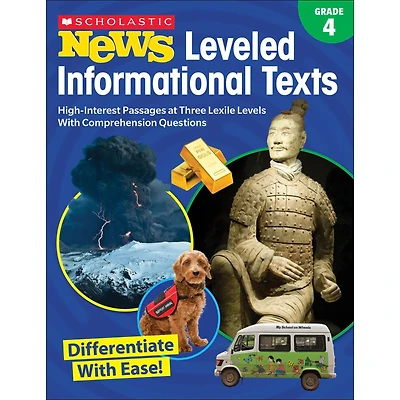 Scholastic News Leveled Informational Texts, Grade 4