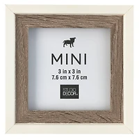 24 Pack: Gray & White 3" x 3" Mini Frame by Studio Décor®