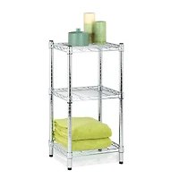 Honey Can Do Chrome 3-Tier Shelf