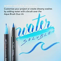 LYRA Aqua Brush Duo Marker Pen Set