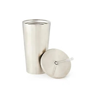 19oz. Stainless Steel Tumbler with Straw by Celebrate It™