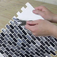 RoomMates Traditional Marble Backsplash StickTiles®