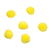 Yellow Pom Poms by Creatology™, 65ct.