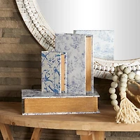 Nature & Foliage Canvas Faux Book Box Set