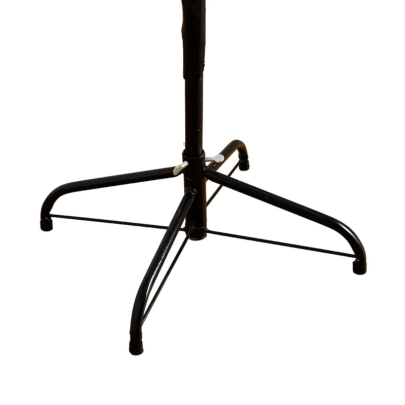 6ft. Pre-Lit Artificial Halloween Black Starburst Tree with 1680 Fairy Warm White LED Lights