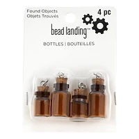Found Objects Brown Glass Bottles by Bead Landing™