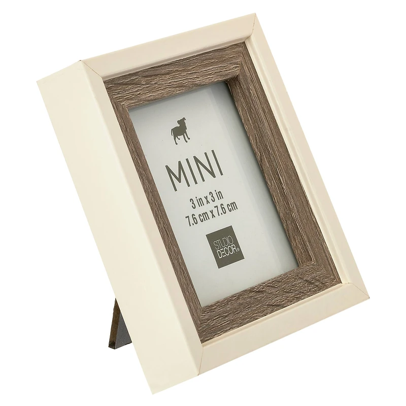 Gray & White Mini Frame by Studio Décor®