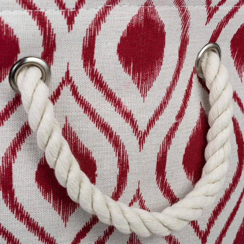 DII® 15" Round Ikat Fabric Bin