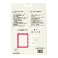 Pink Flower Paint-by-Number Framed Mini Kit by Artist's Loft®