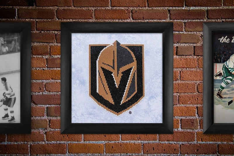 Camelot® Dots NHL Vegas Golden Knights Diamond Painting Kit
