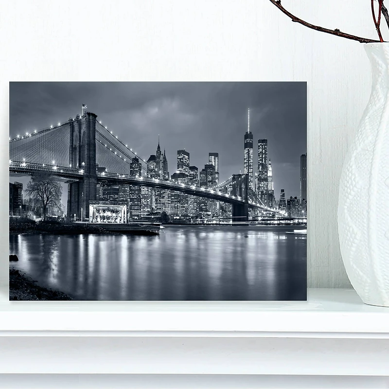 Designart - Panorama New York City at Night