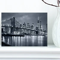 Designart - Panorama New York City at Night