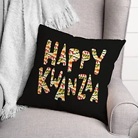 Happy Kwanzaa 2 Throw Pillow