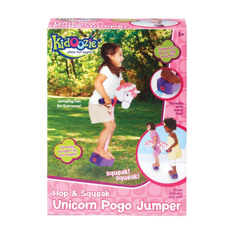 Hop & Squeak Unicorn Pogo Jumper