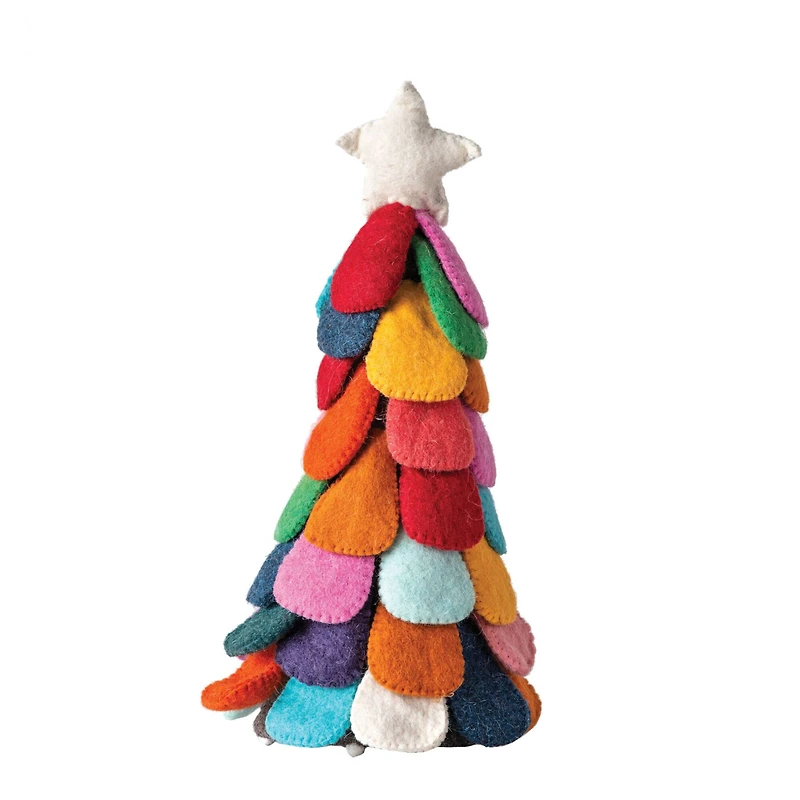 Hello Honey® 15" Wool Felt Christmas Tree