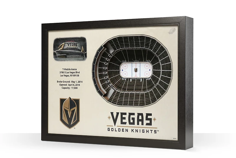NHL 25-Layer StadiumView Wall Art