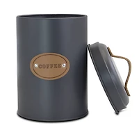 MegaChef Kitchen Food Storage & Organization Gray 5-Piece Canister Set