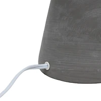 Simple Designs™ 14.5" Pinnacle Concrete Table Lamp