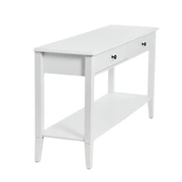 Hello Honey® Pleasantville White Console Table with 2 Drawers
