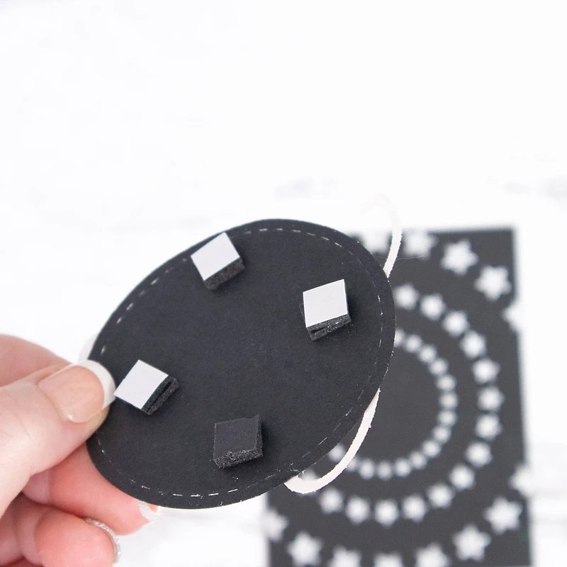 iCraft Black 3D Foam Squares™, 320ct.