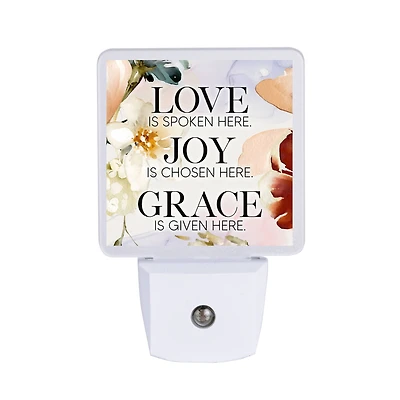 Love Is Spoken Here LED Night Light