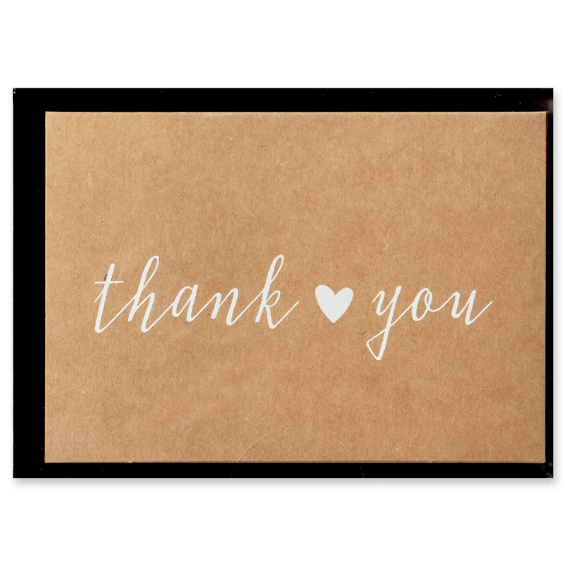 Kraft Thank You Cards & Envelopes By Celebrate It™