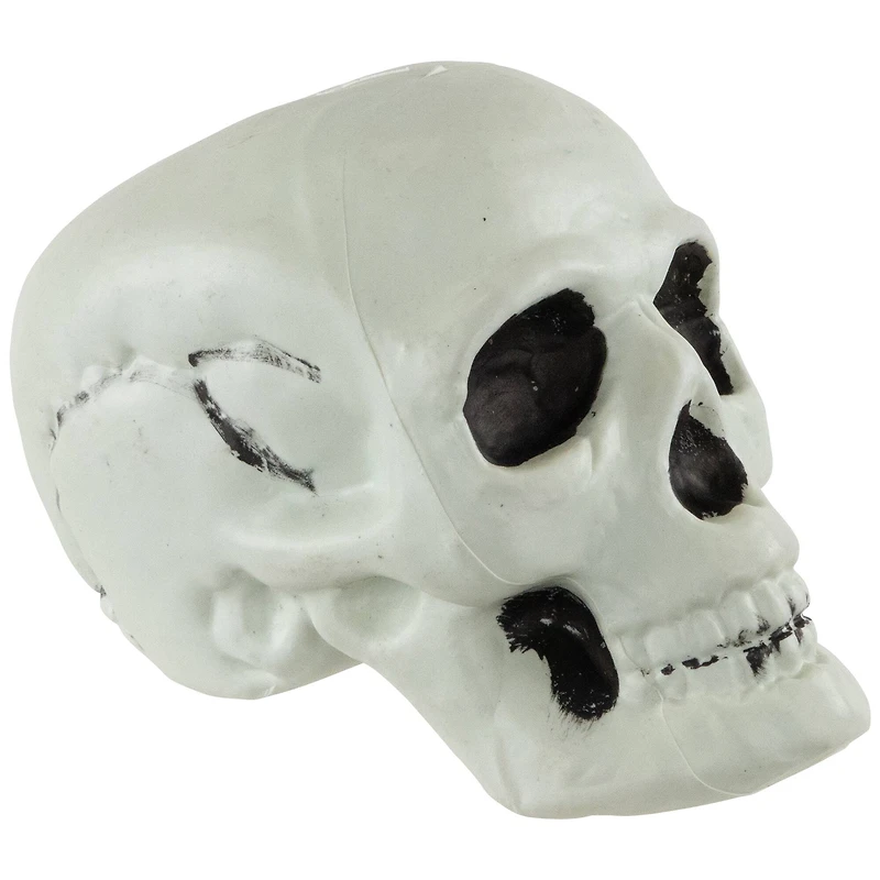 Bag of Skulls Halloween Decorations - 6" - Set of 3
