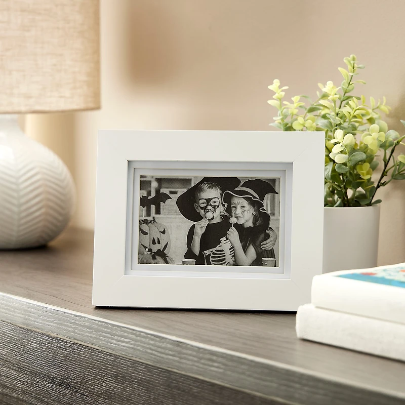 Gallery White Frame with Double Mat by Studio Décor