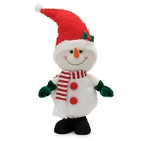 Plush Snowman Shelf Sitter, Set of 2