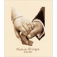 Vervaco Wedding Happiness Counted Cross Stitch Kit