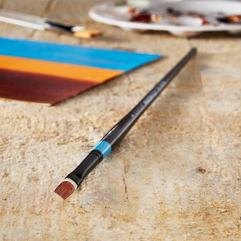 Princeton™ Aspen™ Synthetic Long Handle Flat Brush