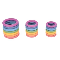TickiT® Rainbow Wooden Rings Set