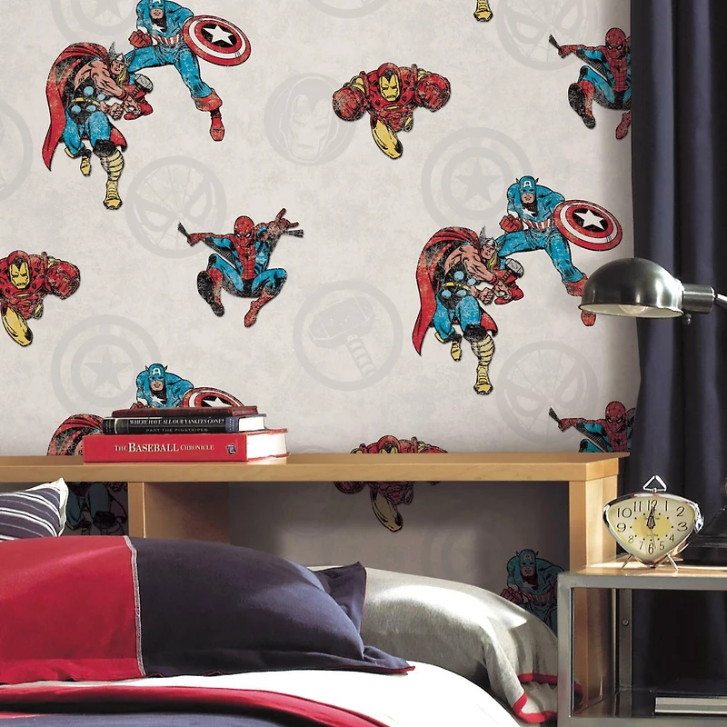 RoomMates Avengers Classic Peel & Stick Wallpaper