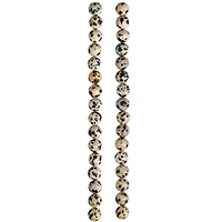 12 Pack: Dalmatian Jasper Round Beads, 8mm by Bead Landing™