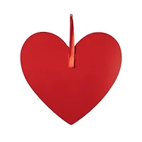 Glitzhome® 13.5" Valentine's Wooden Heart Door Hanger