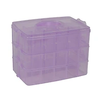 Everything Mary Purple Stackable Storage Container