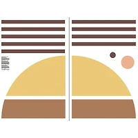 WallPops Very Gay Paint Rise Up Lights Modular Mural Peel & Stick Wall Decals