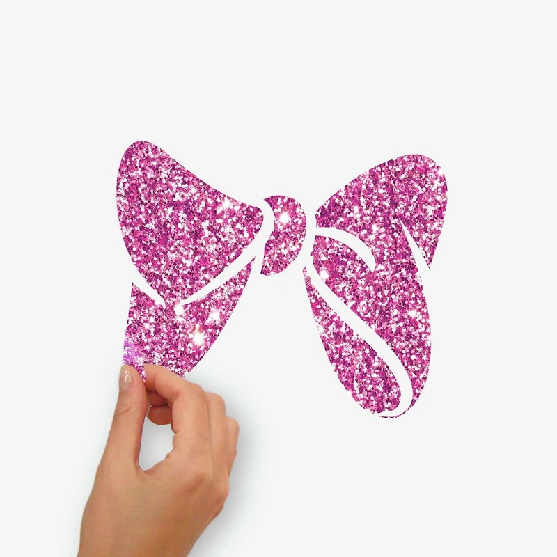 RoomMates Disney® Minnie Mouse Peel & Stick Glitter Wall Decals